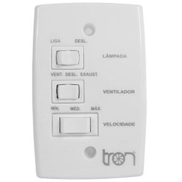 Ventilador de Teto 110V Pás Envernizadas Marbella Tron - 3
