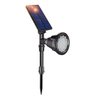 Luminaria Solar Spot Arandela Led Espeto Sensor Movimento Presença Angulo Ajustavel Parede Jardim Qu - 2