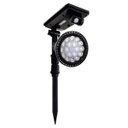 Ver imagem 5 de Luminaria Solar Spot Arandela Led Espeto Sensor Movimento Presença Angulo Ajustavel Parede Jardim Qu
