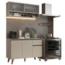 Ver imagem 2 de Armário de Cozinha Compacta 120 Cm Nice Madesa 02 Crema