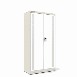 Armário para Escritório/professor Fabricado em Aço - Nk 1801 Nilko Armários Branco Chave Padrão