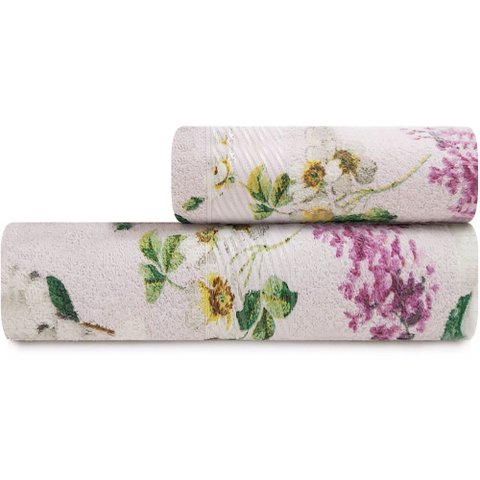 Jogo Toalhas 2 Peças Prisma Formosa Banho e Rosto 100 Algodão Dohler