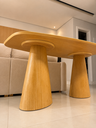 Ver imagem 4 de Mesa de Jantar Orgânica Essenza Duocone 230x120cm - Caravalho Avenna