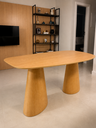 Ver imagem 2 de Mesa de Jantar Orgânica Essenza Duocone 230x120cm - Caravalho Avenna