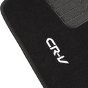 Ver imagem 6 de Jogo de Tapete Automotivo Carpete Crv 2007 À 2011 Soft Logo Bordado Preto 3 Peças