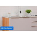 Ver imagem 6 de Cozinha Completa Celeste 5 Portas 2 Gavetas MDF 120cm Cinamomo e Off White MGM