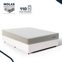 Ver imagem 5 de Cama Box Casal com Colchão de Molas Ensacadas Luxury 138x188x59cm