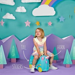 Mala Infantil com Rodinha 18l Unicornio - Trunki - 9