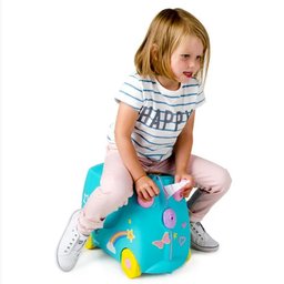 Mala Infantil com Rodinha 18l Unicornio - Trunki - 2