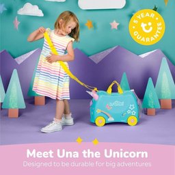 Mala Infantil com Rodinha 18l Unicornio - Trunki - 6
