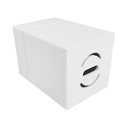 Ver imagem 6 de Kit 2 Spot Sobrepor Direcionável Par20 Quadrado Branco + Lâmpadas Cor:branco - Branco Quente