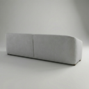 Ver imagem 4 de Conjunto Sofá 02 Lugares Living Ísis e Uma Poltrona Tecido Acquablock Pet Friendly Cinza 2,10m