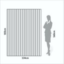 Ver imagem 6 de Painel Decorativo Ripado Mdf em Barra 134x183cm (2,45m²) Pa73 Pradel Móveis Freijó