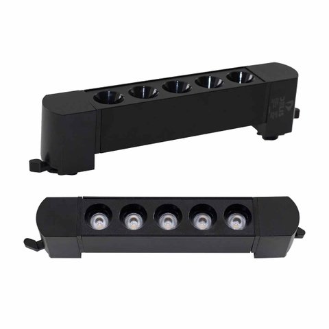Luminária Led Pontual 10w Luz Quente P/ Trilho Eletrificado Delis St3058