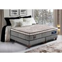 Ver imagem 1 de Cama Box Super King + Colchão Molas Ensacadas Cama Inbox com Euro Pillow Frost ThermoGel 193x203x60