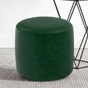 Ver imagem 4 de Puff Redondo 50cm Sala de Estar Living Coliseu W01 Couríssimo Verde - Lyam Decor
