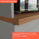 Ver imagem 4 de Balcão de Cozinha Americana para Forno de Embutir com Tampo 100% MDF Cinza/Nature - Henn