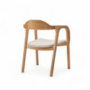 Ver imagem 3 de Cadeira Bugre Champagne Assento Tecido Bege Claro - 76903