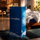 Ver imagem 2 de Colchão King UMAFLEX Super Size 193 x 203 x 25 Branco e Azul Umaflex Tradição Na Caixa