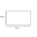 Ver imagem 3 de Capacho Liso Rústico 45x75cm Sisal Apaeb