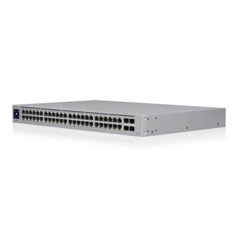 Switch 48 Portas Ubiquiti Unifi - 48 Portas Gigabit - 4 Portas Sfp Gigabit - Poe+ - Gerenciável