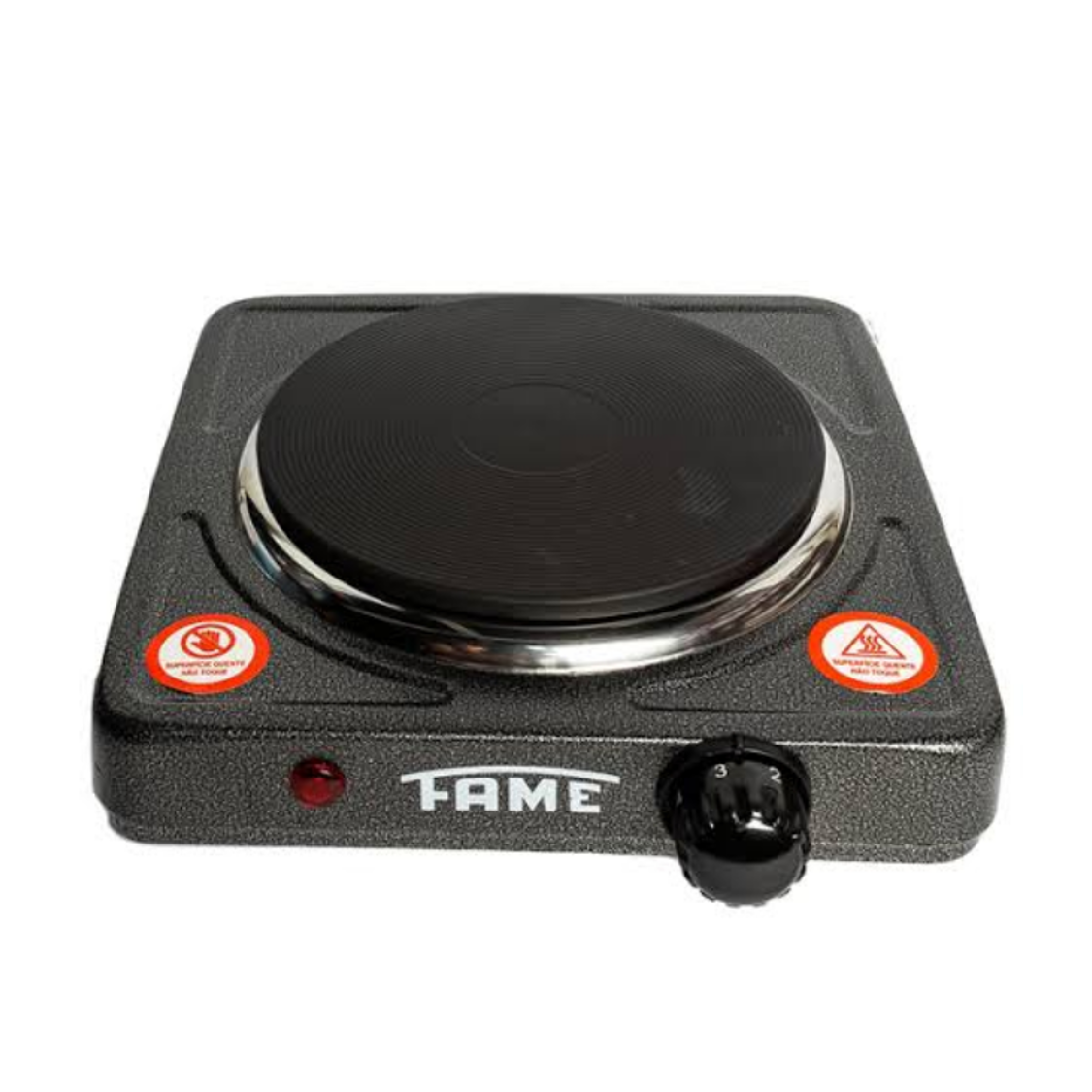 Fogão Elétrico Cooktop 1 Prato Fame 1000w 127v ou 220v Cinza:220v - 3