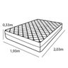 Colchão King Sankonfort Super Le Griff 193x33cm - 3