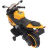 Mini Moto Elétrica Triciclo Criança Infantil Bateria 6V Luz Som Brinqway Bw-127 Laranja Bivolt - 3