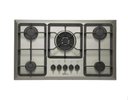 Ver imagem 3 de Fogão Cooktop Fischer 5Q Gás Tripla Chama Mesa Inox