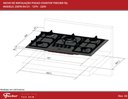 Ver imagem 4 de Fogão Cooktop Fischer 5Q Gás Tripla Chama Mesa Inox