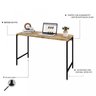 Kit Industrial 2 Peças Escrivaninha com Estante Active Yescasa - 6