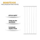 Ver imagem 3 de Prolongador Extensor para Portão Pet 80cm de Altura Extensor de 30cm Branco Itagold