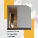 Ver imagem 4 de Prolongador Extensor para Portão Pet 80cm de Altura Extensor de 30cm Branco Itagold