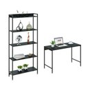 Ver imagem 6 de Kit Industrial 2 Peças Escrivaninha com Estante Active Yescasa