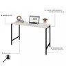 Kit Industrial 2 Peças Escrivaninha com Estante Active Yescasa - 7