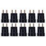 Kit 10 Soquete de Pino para Lâmpada E27 Bocal de Tomada Suporta Lâmpada até 150w Cor:preto - 1