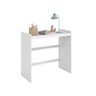 Mini Berço Moisés Zain Branco Fosco 3 em 1 Vira Trocador ou Escrivaninha para Quarto de Bebê Reller - 3