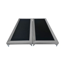 Cama Oriental Premium King Veludo Cinza - 2