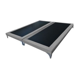 Cama Oriental Premium King Veludo Cinza - 3