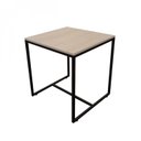 Ver imagem 2 de Mesa Lateral Quadrada Line Preto
