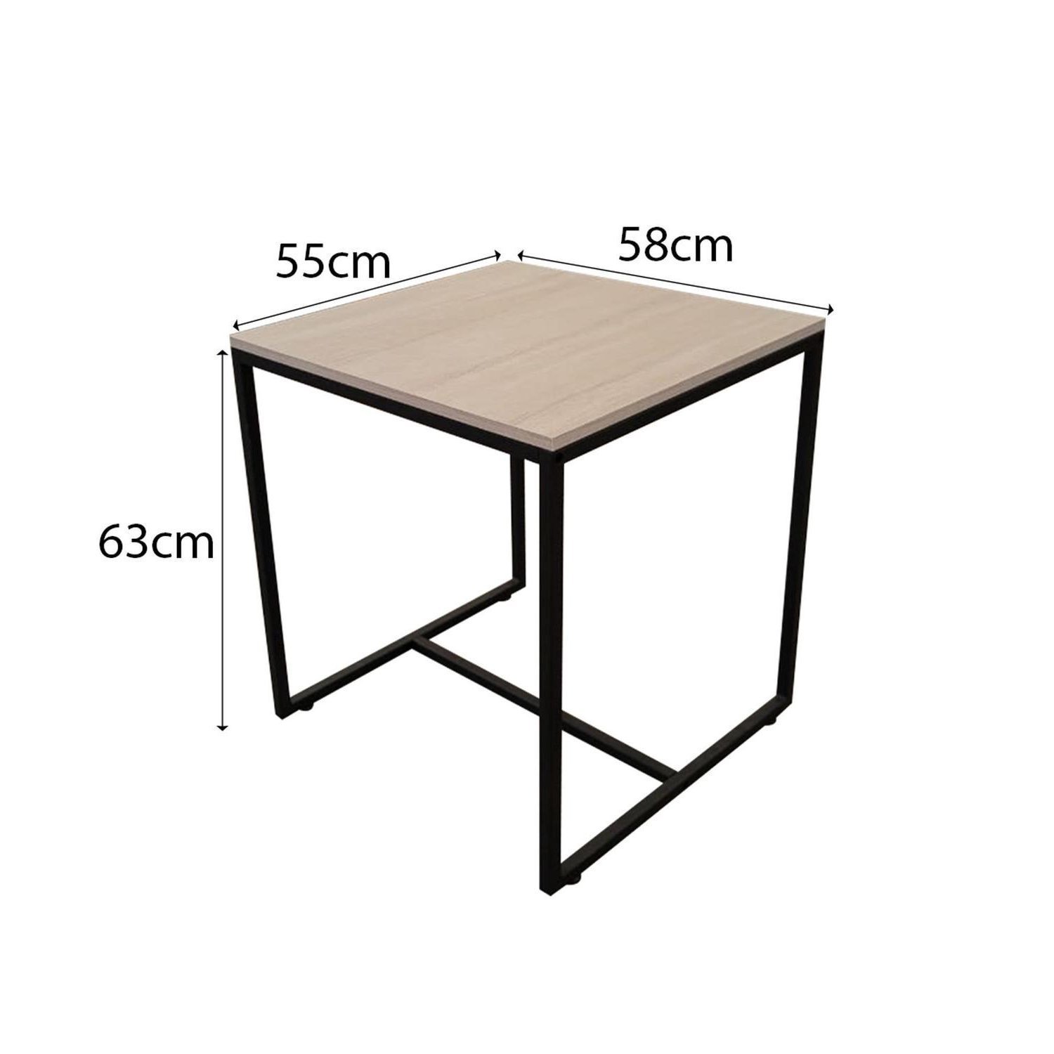 Mesa Lateral Quadrada Line  - 3