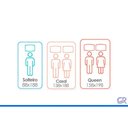 Ver imagem 3 de Cama Box Crc Queen +Colchão Molas Super Pocket Physical Ortobom 158x198