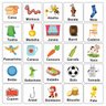 Jogo Educativo para Educação Infantil Rimas Lince de Madeira Mdf Zanline - 5