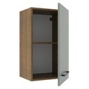 Ver imagem 5 de Armário de Cozinha Aéreo 40 cm 1 Porta Rustic/Cinza Agata Madesa