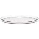 Ver imagem 2 de 12 Bandejas Redonda 28cm Glassy Crippa Transparente Servir Restaurante Bar Lanchonete