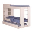 Ver imagem 3 de Beliche com Cama Auxiliar Baú e Armário 224cm Ditália