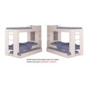 Ver imagem 5 de Beliche com Cama Auxiliar Baú e Armário 224cm Ditália