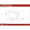 Forno Eletrico Fischer Fit Line Embutir 48l Frontal Inox 127v - 2