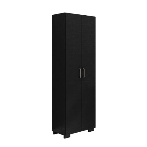 Estante Livreiro com 2 Portas Bari Preto