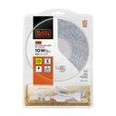 Ver imagem 3 de Fita Led 5050 Black & Decker Ip67 120 Leds 5m 10W/m Conector 127V Branco Quente